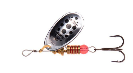 BŁYSTKA OBROTOWA - BLASTER Nr 4 SREBRNY / 11 MIKADO PMB-OBL-4S-11