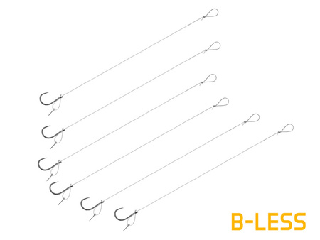 Przypon Delphin FLR D-rig / 6szt 8cm / 0,22mm / B-LESS #8 / Sting 7mm Delphin (101003779)