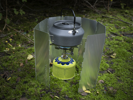 Osłona przeciwwiatrowa do kuchenki Delphin WindWALL 75x25cm / 9 paneli Delphin (101006076)