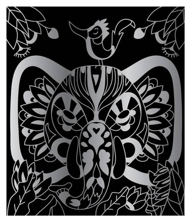 Zestaw kreatywny Do zdrapywania Zwierzęta świata 5+, Janod