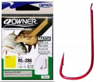 (R) HACZYKI OWNER RL286 SODE 8+PRZYPON 0,14 1X8SZT HO-RL28608