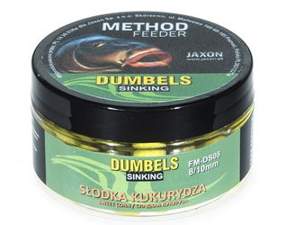 DUMBELS SINKING METHOD FEEDER 8/10MM SŁODKA KUKURYDZA 50G JAXON FM-DS08