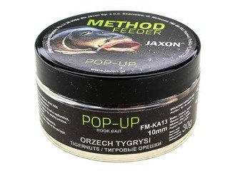 KULKI PROTEINOWE POP-UP METHOD FEEDER 10MM ORZECH TYGRYSI 30G JAXON FM-KA13