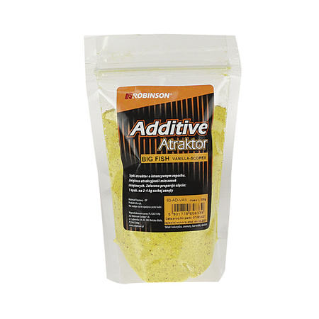 Atraktor zanętowy Robinson - Big Fish - Vanilia Scopex, 200g Robinson 63-AD-VAS