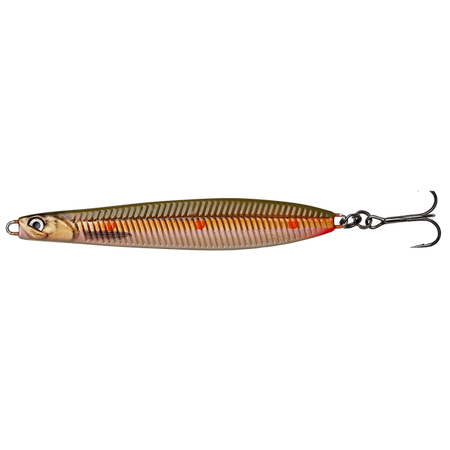 SEEKER ISP 9.8CM 23G SINKING SANDEEL COPPER ORANGE DOTS Savage Gear (72368)