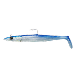 SANDEEL V2 12CM 22G SINKING BLUE PEARL SILVER 2+1 Savage Gear (72491)
