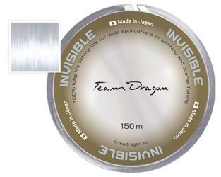 Żyłka TEAM  INVISIBLE / Made In Japan 150 m 0.18 mm/4.35 kg bezbarwna    DRAGON PDF-30-12-018