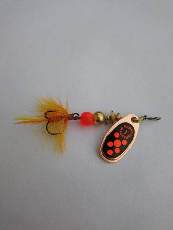 Mepps BLACK FURY MOUCHE miedziany / czerwona mucha nr 2