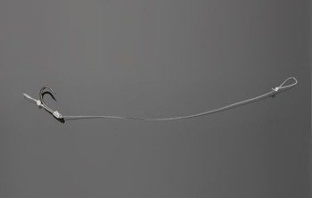 HACZYK DO METODY 10 cm Z WŁOSEM - haczyk z zadziorem: 10 / żyłka: 0.23 mm - op.8szt MIKADO HMFB12W-10