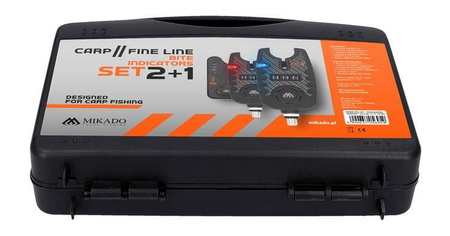 SYGNALIZATOR - KARPIOWY - CFL II (SET 2+1) - op.1kpl. MIKADO AMS08-CFL2-SET