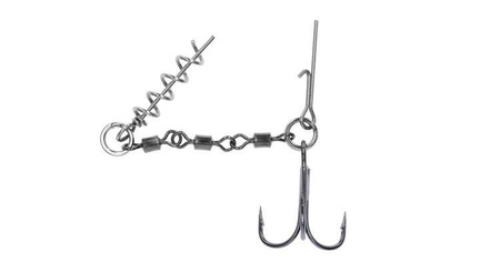 DOZBROJKA - Z KRĘTLIKÓW JAWS DOUBLE EVO STINGER - 25kg - kotwice nr 1/0 - op.1szt.