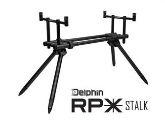 STANOWISKO KARPIOWE RODPOD Delphin RPX Stalk BlackWay Buzzbar na 2 wędki Delphin (101001623)
