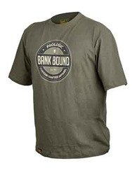 Prologic koszulka Bank Bound Badge Tee Green XXL (54653)
