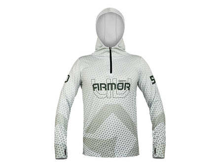 Bluza z kapturem Delphin UV ARMOR 50+ Olive (XL) Delphin (101004749)