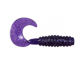 Twister  JUMPER 2"/5cm 20szt./bag VIOLET silver glitter     DRAGON CHE-JU20S-55-001