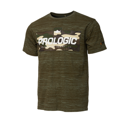 BARK PRINT T-SHIRT XXL BURNT OLIVE GREEN Prologic (73751)