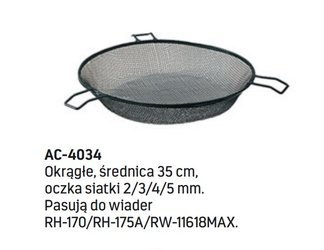 SITO WĘDKARSKIE 35cm, 5X5MM 1SZT JAXON AC-4034D