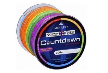 PLECIONKA NORWAY QUEST COUNTDOWN 020 MULTICOLOR 300M MIKADO Z46M-020-300
