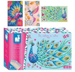 Zestaw artystyczny Czarodziejskie cyrkonie Piękne ptaki 7+, Janod