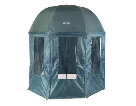 PARASOL WĘDKARSKI Z PEŁNĄ OSŁONĄ 125TX - STELAŻ 250CM JAXON AK-PLX125TX