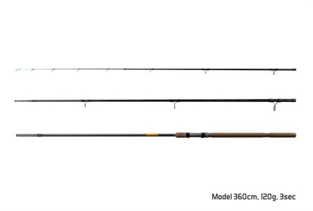 WĘDKA SYMBOL feeder 2 / 3 składy 360cm/120g Delphin (101000300)