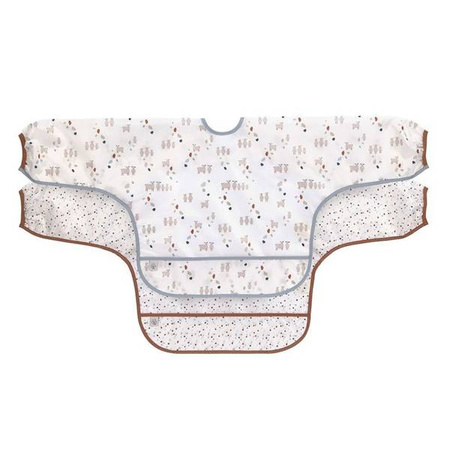 Lassig Zestaw śliniaków z długim rękawem 6m+ Tiny Farmer Owieczka