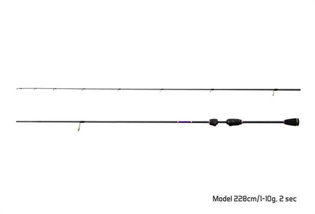 WĘDKA PSTRĄGOWA WILD TROUT / 2 składy 180cm/0,5-6g Delphin (101000317)
