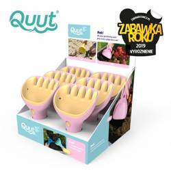 QUUT Zestaw łopatka + grabki Raki Banana Pink, opakowanie zbiorcze 6 szt.