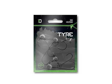 Główka jigowa z koszyczkiem zanętowym Delphin TYRE / 3 szt. 10g-8/0 Delphin (101005040)