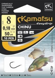 GOTOWE PRZYPONY WIĄZANE NA LINA KAMATSU 50 CHINU LIN 5205 8BLNŁ PRZYPON KAMATSU 520510308