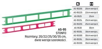 STONFO-9520S DRABINKA DO SYSTEMOW ROZM.20CM-1X10SZT AS-9520S