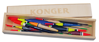 SPŁAWIK KONGER W PUDEŁKU DREWNIANYM Z GRAWERKĄ MIX 005 OP.14 SZT 600001005