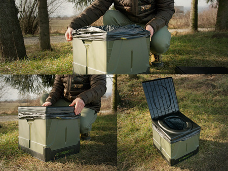 Przenośna toaleta Delphin ToiBLOX King  Delphin (101005689)