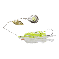 DA'BUSH SPINNERBAIT 14CM 21G SINKING YELLOW WHITE SILVER Savage Gear (72604)