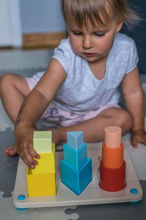 Drewniana układanka Objętości Essentiel, Janod