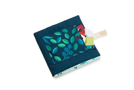 LILLIPUTIENS Miękka książeczka edukacyjna do nauki kształtów 18 m+