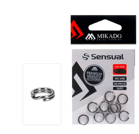 KÓŁKO ŁĄCZNIKOWE WZMOCNIONE - rozm. 1.0 x 8 mm - op.10szt. MIKADO AMA-A9033-10