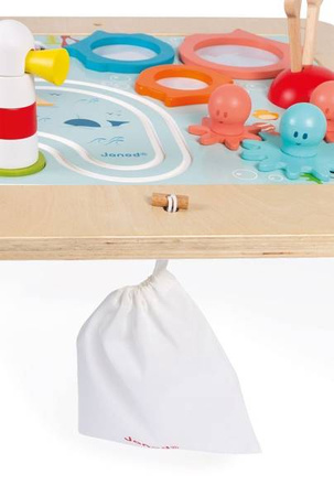 Drewniany progresywny stolik aktywizujący 18 m+, Janod