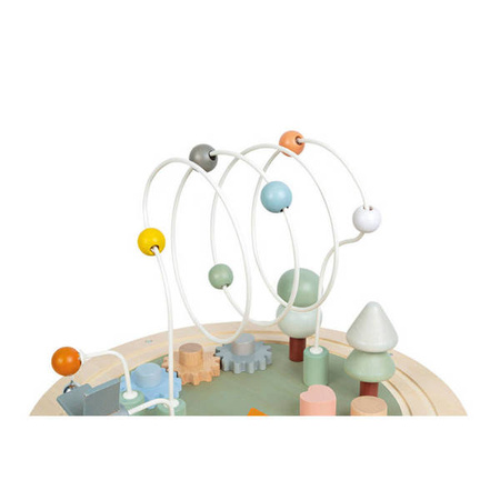 Wielofunkcyjny stolik edukacyjny drewniany z regulacją wysokości Sweet Cocoon, Janod