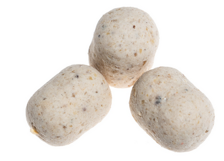 DUMBELS SINKING METHOD FEEDER 8/10MM BIAŁE ROBAKI 50G JAXON FM-DS01