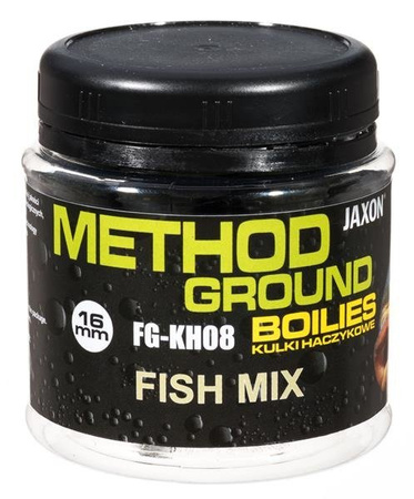KULKI HACZYKOWE METHOD GROUND 16MM FISH MIX 100G JAXON FG-KH08