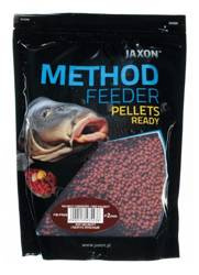 NAWILŻONY PELLETS METHOD FEEDER READY 2MM HALIBUT CZERWONY 500G JAXON FM-PR06
