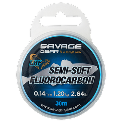 SEMI-SOFT FLUOROCARBON LRF 30M 0.17MM 1.86KG 4.10LB CLEAR Savage Gear (74496)