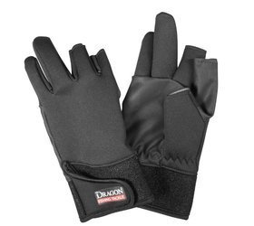 Rękawiczki neopren  3-finger cut  czarne    DRAGON TCH-RE-09-008