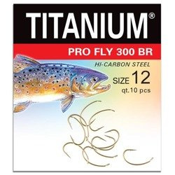 Haczyk Titanium PRO FLY (10 szt.), rozm. 12 Robinson 02-P-300BR-12
