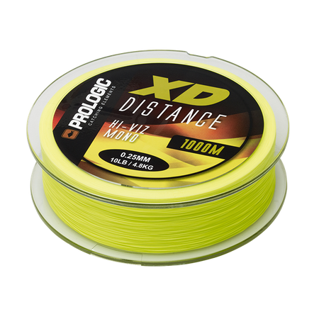 XD DISTANCE MONO 1000M 0.33MM 7.40KG 16LB HI-VIZ YELLOW Prologic (72757)