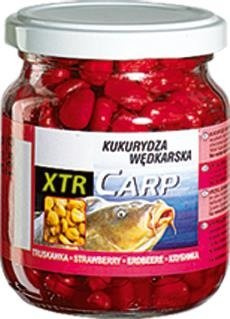 KUKURYDZA XTR CARP 125G TRUSKAWKA RED JAXON FX-CB03