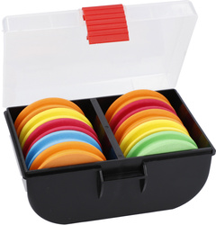 PUDEŁKO - Z KRĄŻKAMI NA PRZYPONY (15.5x12x7cm) - op.1szt. MIKADO UACH-H553