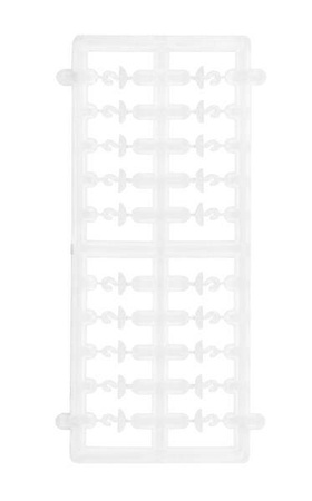 STOPERY DO KULEK I PELLETU A-PRZEZROCZYSTE 10X2SZT JAXON AC-PC141A