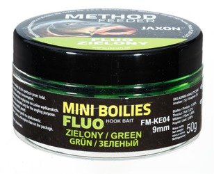 KULKI MINI FLUO METHOD FEEDER 9MM ZIELONY 50G JAXON FM-KE04